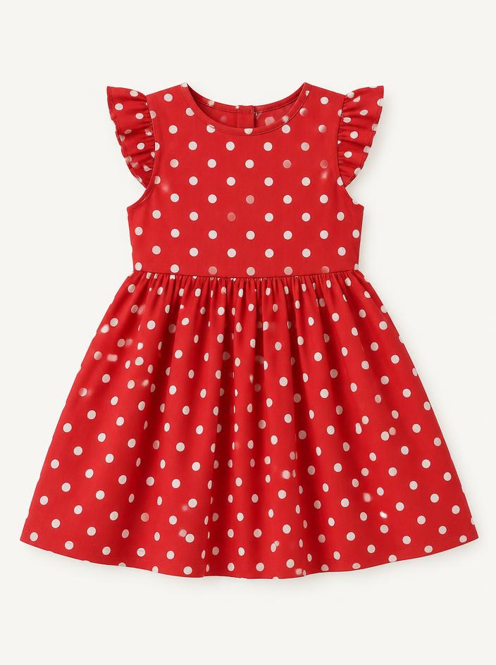Red Polka Dot Frock
