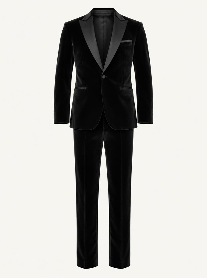 Black Velvet Tuxedo